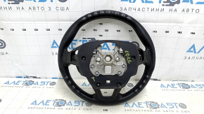 Naked steering wheel Ford Edge 15-18 black rubber, scratches, bumps