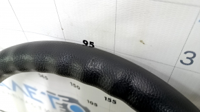 Naked steering wheel Ford Edge 15-18 black rubber, scratches, bumps