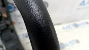 Naked steering wheel Ford Edge 15-18 black rubber, scratches, bumps