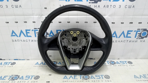 Naked steering wheel Nissan Maxima A36 16-18 leather black, scratches