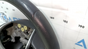 Naked steering wheel Nissan Maxima A36 16-18 leather black, scratches