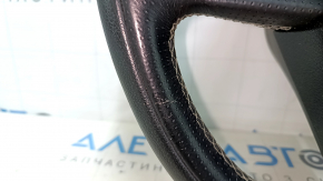 Naked steering wheel Nissan Maxima A36 16-18 leather black, scratches