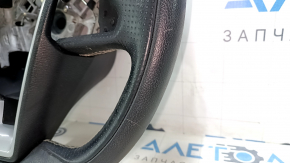 Naked steering wheel Nissan Maxima A36 16-18 leather black, scratches