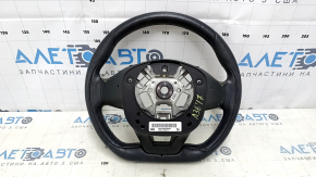 Naked steering wheel Nissan Maxima A36 16-18 leather black, scratches