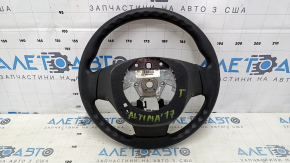 Naked steering wheel Nissan Altima 13-13 rubber black, scuffed