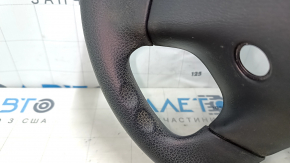 Naked steering wheel Nissan Pathfinder 13-16 rubber, black, for cleaning