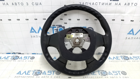 Naked steering wheel Nissan Pathfinder 13-16 rubber, black, for cleaning