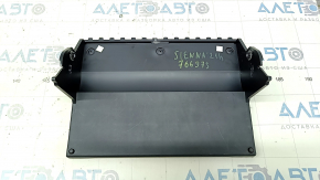 Upper center console trim Toyota Sienna 21-24 brown, scratches