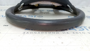 Naked steering wheel Nissan Pathfinder 13-17 leather black, heated, for dry cleaning, scratches