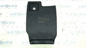 Toyota Sienna 21-24 center console mat black, rubber