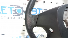 Naked steering wheel Nissan Pathfinder 13-17 leather black, heated, dry-cleanable, scratches