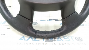 Naked steering wheel Nissan Pathfinder 13-17 leather black, heated, dry-cleanable, scratches