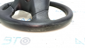 Naked steering wheel Nissan Pathfinder 13-17 leather black, heated, dry-cleanable, scratches