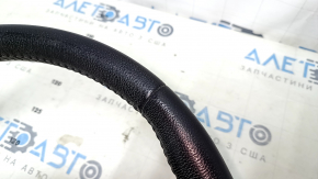 Naked steering wheel Nissan Pathfinder 13-17 leather black, heated, dry-cleanable, scratches