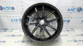 Set of wheels R17x7,5J Subaru Impreza WRX GH 09-10 4pcs, with cap, painted, curb, missing bolt