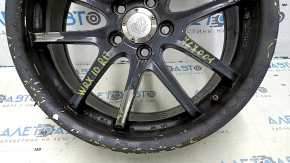 Set of wheels R17x7,5J Subaru Impreza WRX GH 09-10 4pcs, with cap, painted, curb, missing bolt