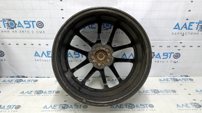 Set of wheels R17x7,5J Subaru Impreza WRX GH 09-10 4pcs, with cap, painted, curb, missing bolt