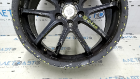 Set of wheels R17x7,5J Subaru Impreza WRX GH 09-10 4pcs, with cap, painted, curb, missing bolt