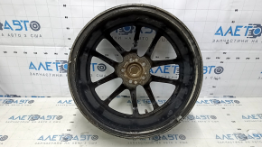 Set of wheels R17x7,5J Subaru Impreza WRX GH 09-10 4pcs, with cap, painted, curb, missing bolt