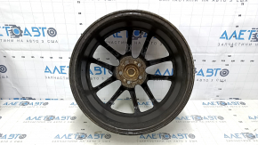 Set of wheels R17x7,5J Subaru Impreza WRX GH 09-10 4pcs, with cap, painted, curb, missing bolt