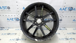 Set of wheels R17x7,5J Subaru Impreza WRX GH 09-10 4pcs, with cap, painted, curb, missing bolt