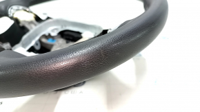 Naked steering wheel Nissan Murano z52 15-18 leather black, heated, scratches