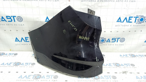 Rear bare bumper left Ford Escape MK3 17-19 rest white, broken fastener