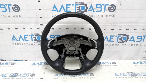 Naked steering wheel Nissan Murano z52 15-18 leather black, scratches, abrasions
