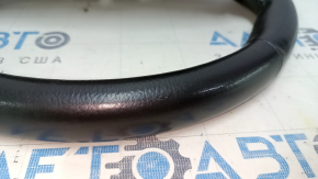 Naked steering wheel Nissan Leaf 13-17 leather black with heating, scratches, worn, dents