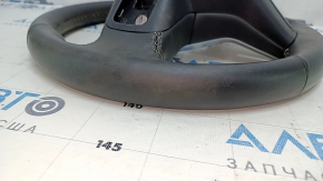 Steering wheel naked Infiniti QX50 19-20 leather black, no buttons, worn, scratches