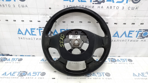 Naked steering wheel Infiniti JX35 QX60 13-14 prerest, leather, black, scratches, dents, abrasions