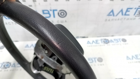 Naked steering wheel Infiniti JX35 QX60 13-14 prerest, leather, black, scratches, dents, abrasions