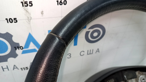 Naked steering wheel Infiniti JX35 QX60 13-14 pre-rest, leather, black, heated, scratches, needs cleaning, bumps
