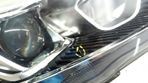 Front right headlight complete Ford Escape MK3 17-19 rest, xenon+led light, sand, chips, cobweb