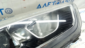 Front right headlight complete Ford Escape MK3 17-19 rest, xenon+led light, sand, chips, cobweb