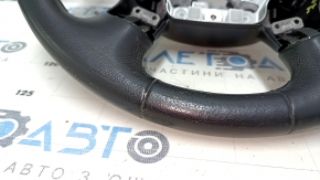 Naked steering wheel Infiniti JX35 QX60 13-14 prerest, leather, black, scratches, worn