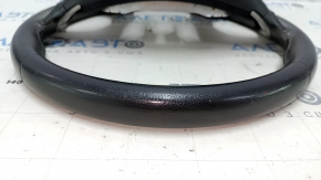 Naked steering wheel Infiniti JX35 QX60 13-14 prerest, leather, black, scratches, worn