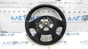 Naked steering wheel Infiniti JX35 QX60 13-14 prerest, leather, black, scratches, worn
