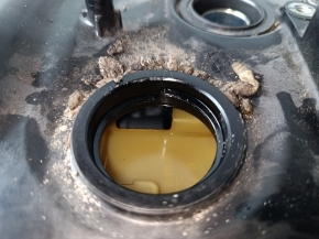 Toyota Sienna 23-25 2.5 A25AFXS Engine, 14k, Water Damage, Wedge, Emulsion, For Parts