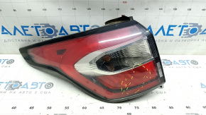 Outer wing lamp left Ford Escape MK3 17-19 rest, scratches
