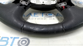 Naked steering wheel Infiniti JX35 QX60 13-14 prerest, leather, black with heating, scratches, dent, abrasions