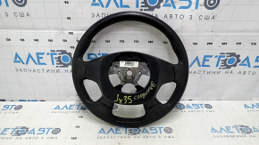 Naked steering wheel Infiniti JX35 QX60 13-14 prerest, leather, black with heating, scratches, dent, abrasions