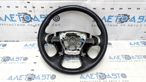 Naked steering wheel Infiniti JX35 QX60 13-14 prerest, leather, black, scratches, abrasions
