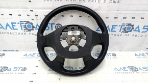 Naked steering wheel Infiniti JX35 QX60 13-14 prerest, leather, black, scratches, abrasions