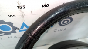 Bare steering wheel Infiniti JX35 QX60 13-14 prerest, leather, black, worn, scratches, bump, without pads
