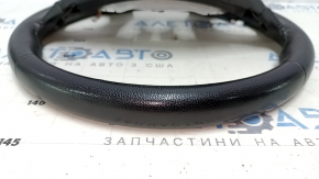 Bare steering wheel Infiniti JX35 QX60 13-14 prerest, leather, black, worn, scratches, bump, without pads