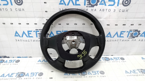 Bare steering wheel Infiniti JX35 QX60 13-14 prerest, leather, black, worn, scratches, bump, without pads