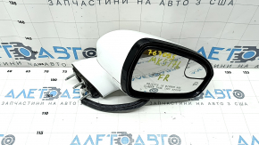 Side mirror right Ford Fusion mk5 13-20 11 pins, turn signal, heated, backlight, white, scratches