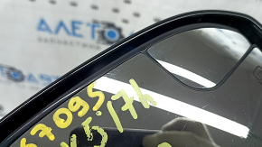 Side mirror right Ford Fusion mk5 13-20 11 pins, turn signal, heated, backlight, white, scratches