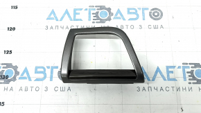 Left dashboard trim Ford Fusion mk5 17-20 gray, wood insert, crack in mount